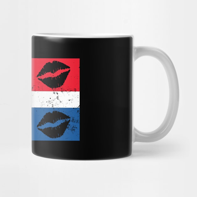 Dominican Republic Shirt | Patriotic Pride Flag Kiss Gift by Gawkclothing